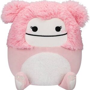 Squishmallows Pink and White Plush Toy